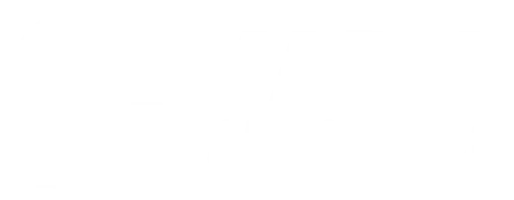 Logo bianco Kabel Ortopedia con testa stilizzata su sfondo trasparente